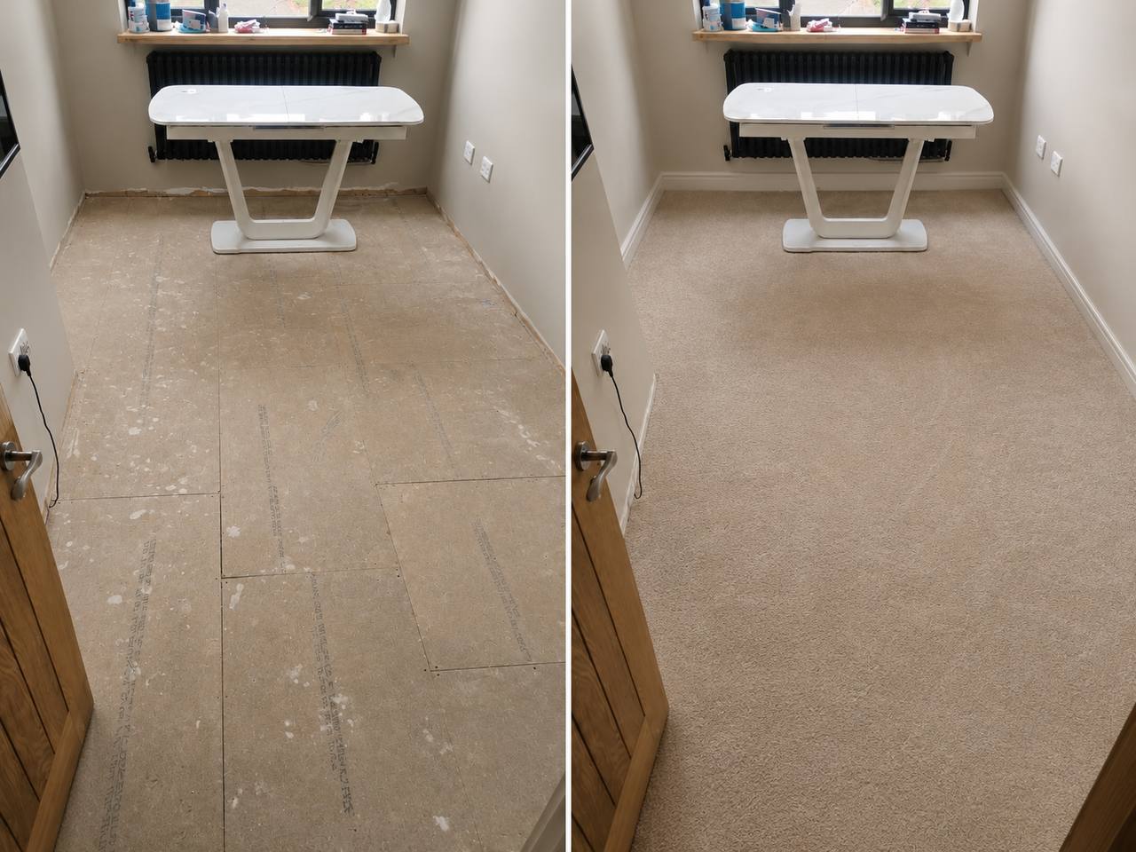 Bedroom Carpet Fitting